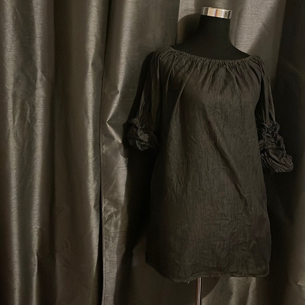 Grey dress with pockets